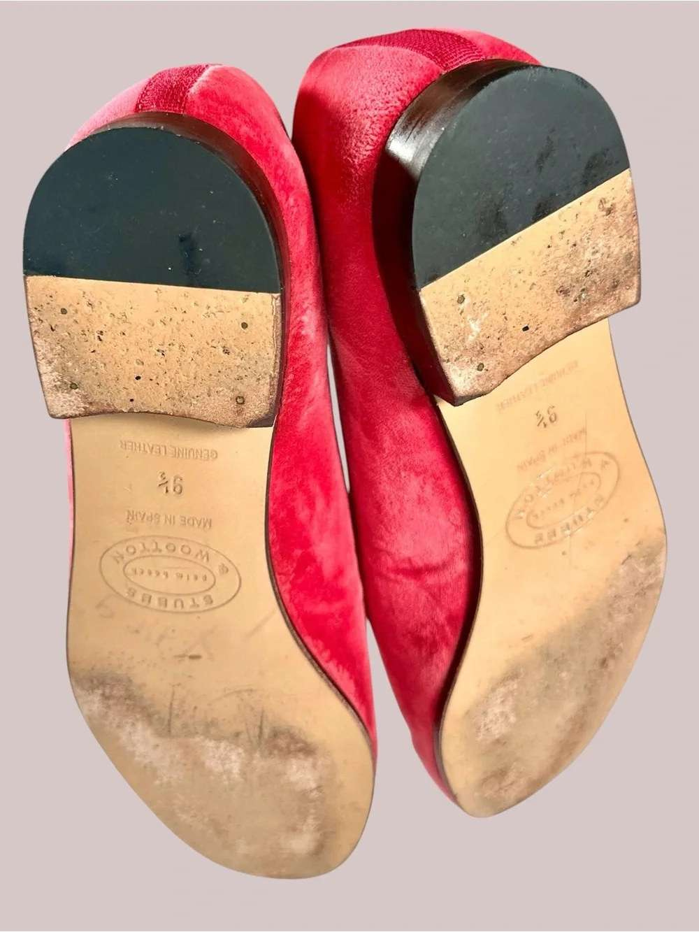 LoveShackFancy x Stubb & Wootton Bow Slippers in Pink Velvet - Picture 9 of 15